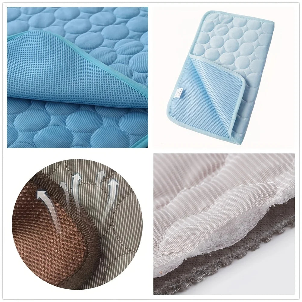 Extra-Large Cooling Mat — Cold Pad for Dogs & Cats, XS–2XL