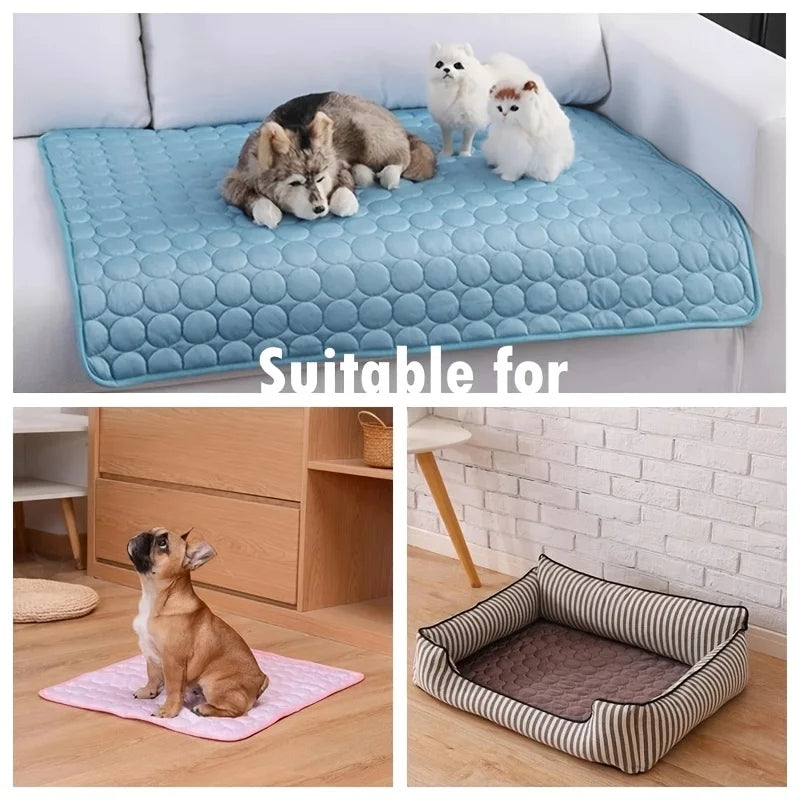 Extra-Large Cooling Mat — Cold Pad for Dogs & Cats, XS–2XL