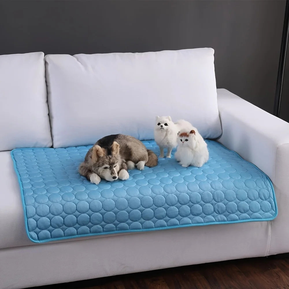 Extra-Large Cooling Mat — Cold Pad for Dogs & Cats, XS–2XL