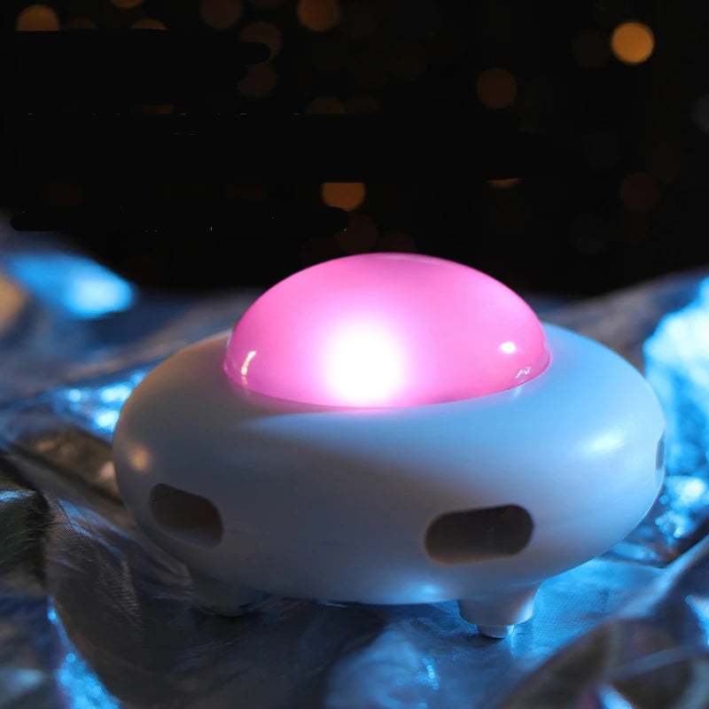 Electronic UFO Cat Toy — Automatic Rotating Interactive Teaser