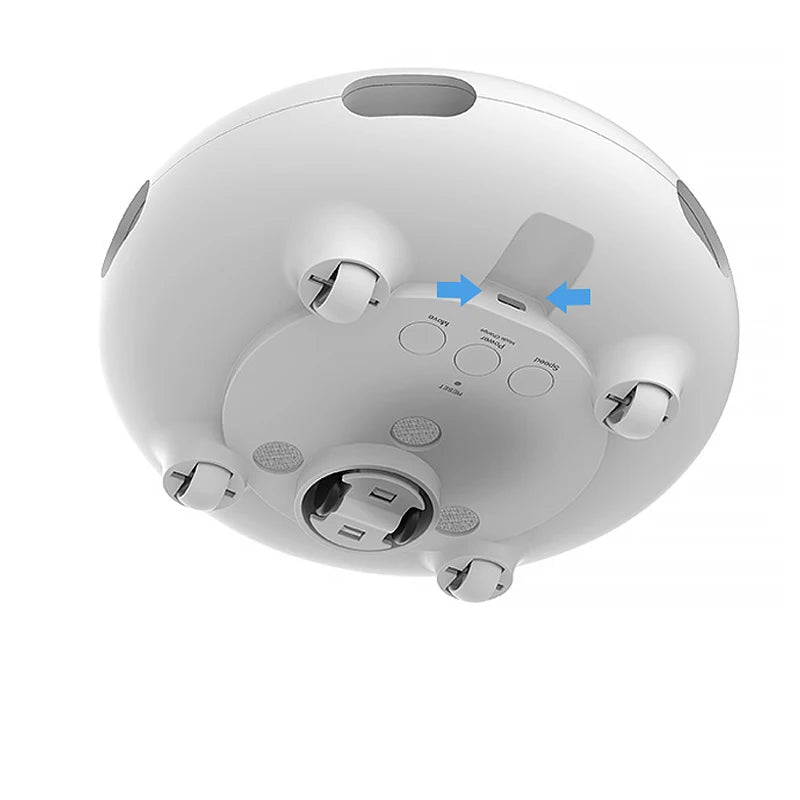 Electronic UFO Cat Toy — Automatic Rotating Interactive Teaser