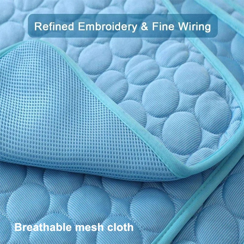Breathable Cooling Mat — Mesh Summer Pad for Dogs & Cats, S–XXL