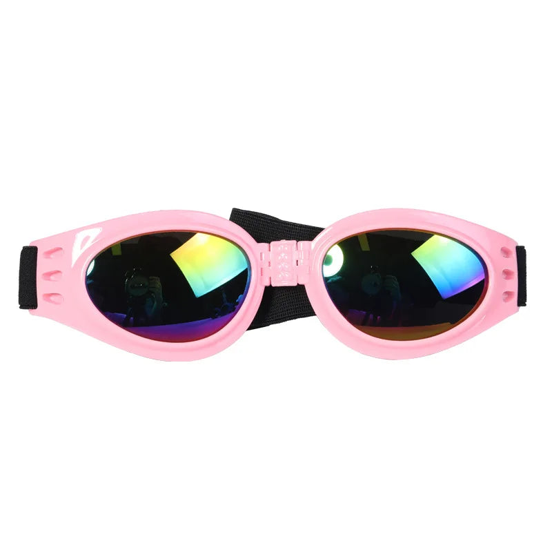 Adjustable Dog Goggles — UV Protection Sunglasses for Outdoor Dogs
