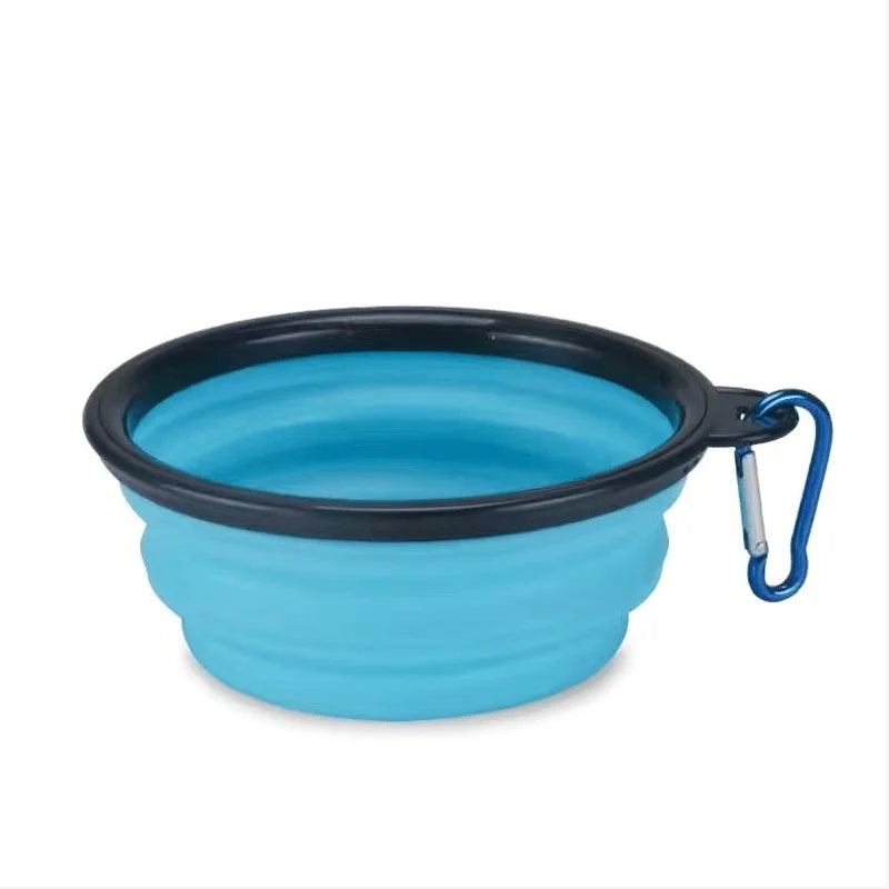 Collapsible Travel Bowl — Portable Silicone Food & Water Bowl for Dogs & Cats