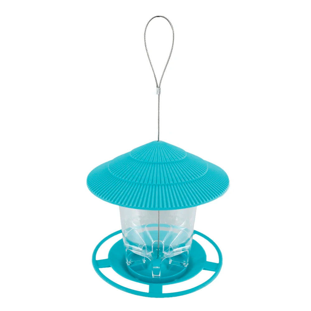 Foot-Activated Bird Feeder — Hanging Multi-Hole Dispenser for Outdoor Birds