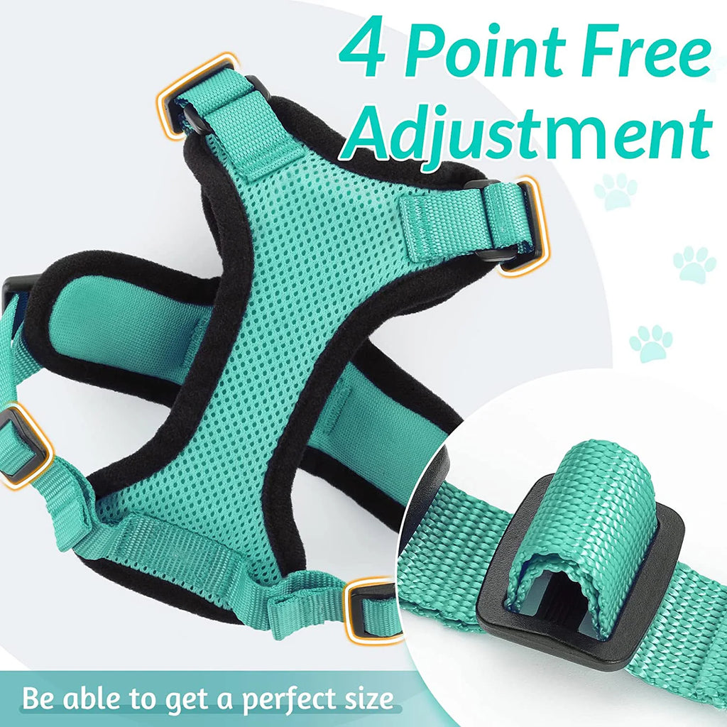 Escape-Proof Cat Harness & Leash Set — Soft Adjustable Vest for Easy Control