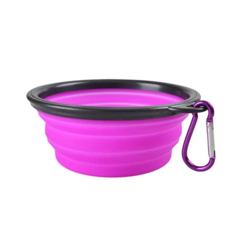 Collapsible Travel Bowl — Portable Silicone Food & Water Bowl for Dogs & Cats