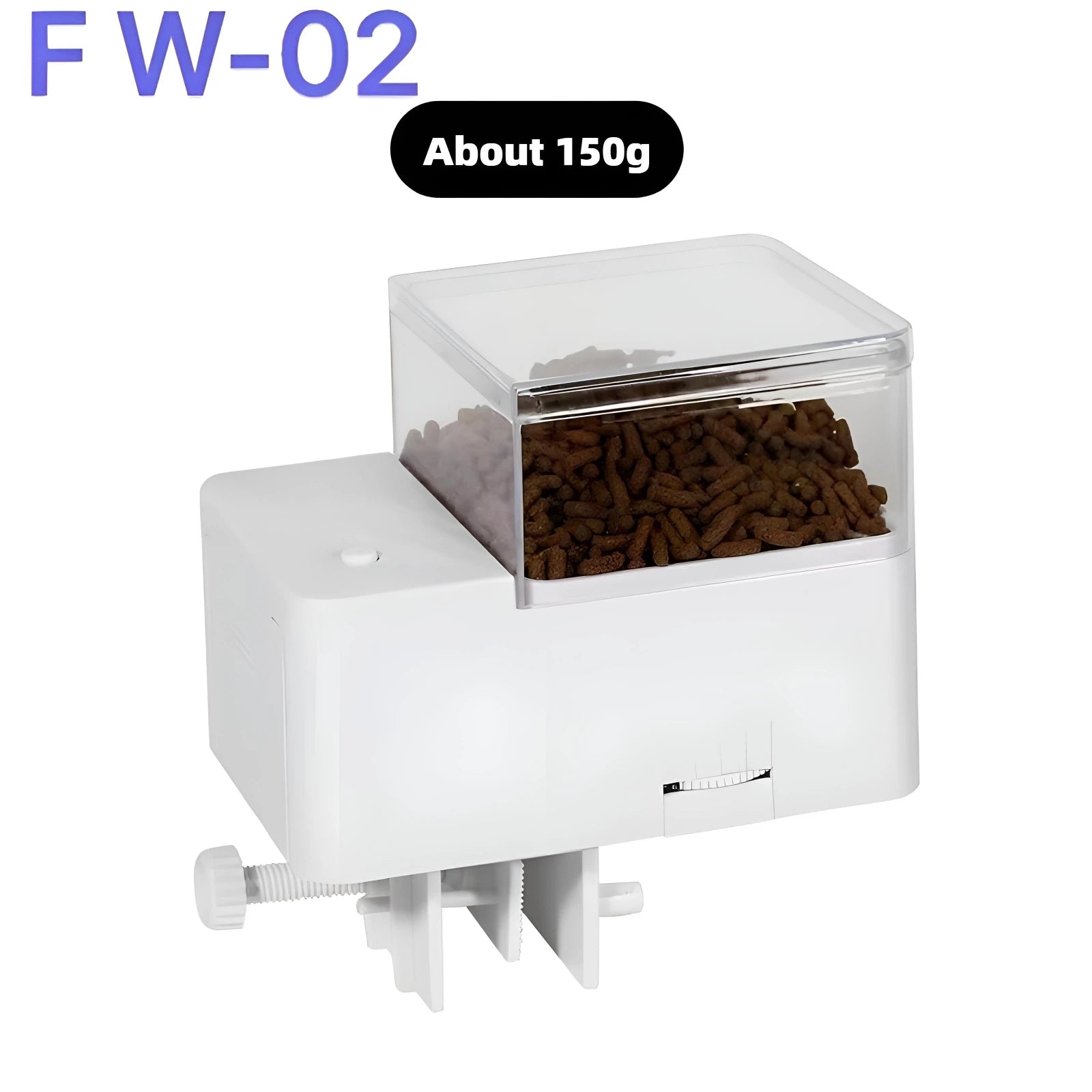 Intelligent Aquarium Fish Feeder — 4-Speed Timer for Fish & Turtles