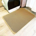Heavy-Duty Waterproof Cat Litter Mat — 2-Layer Non-Slip Floor Protector