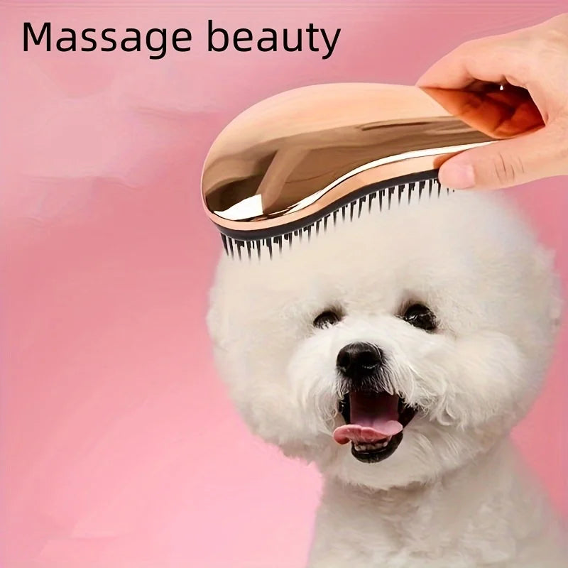 Pet Deshedding Rake Comb — Hair Cleaning Brush for Dogs & Cats