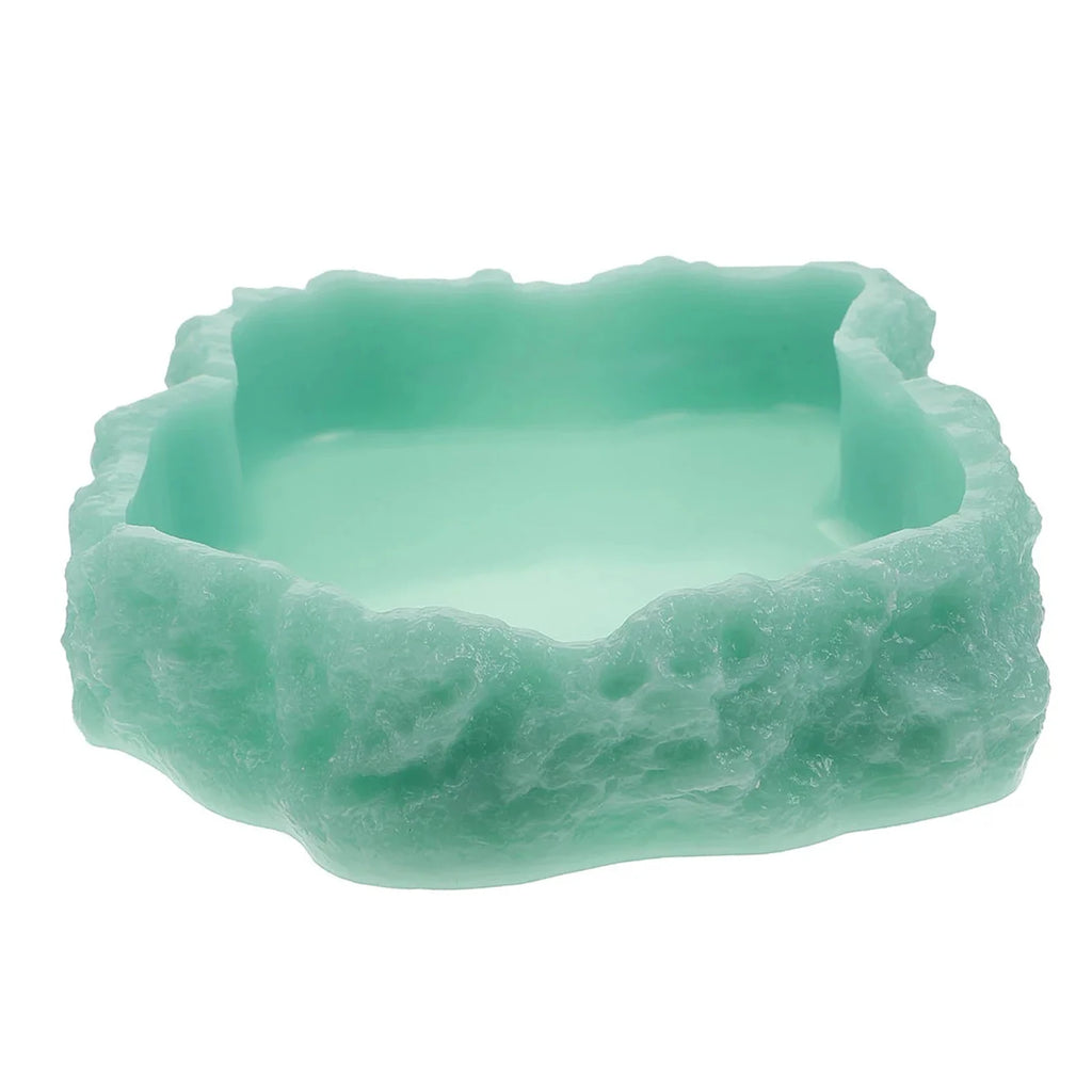 Reptile Water Bowl — Terrarium Feeding Dish for Frogs, Chameleons & Tortoises