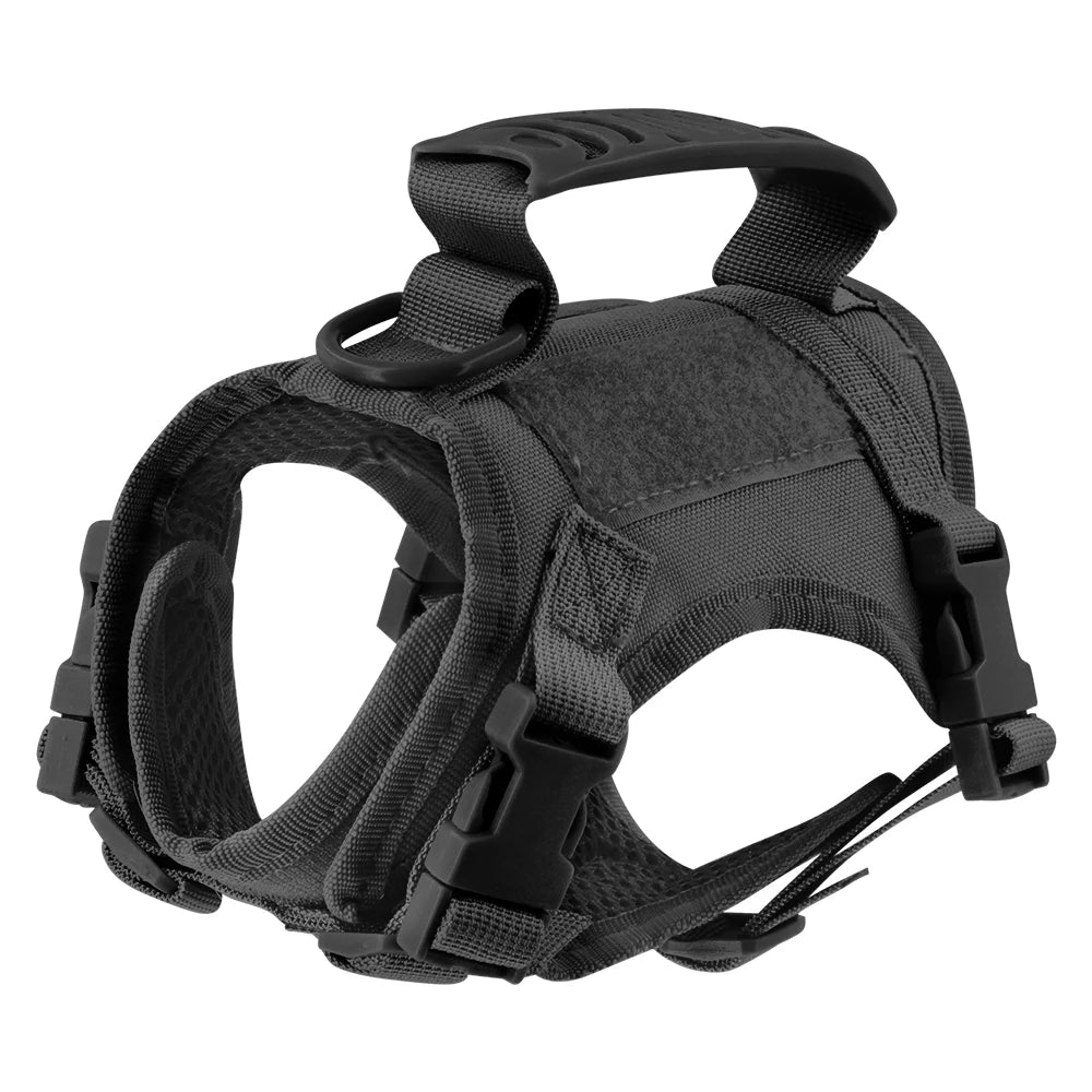 Tactical Cat & Dog Harness — Escape-Proof Vest with Control Handle