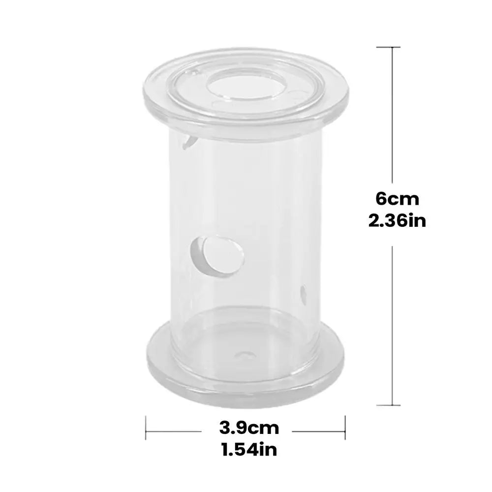 Rolling Slow Feeder Bowl — Foraging Toy for Reptiles, Geckos & Parakeets
