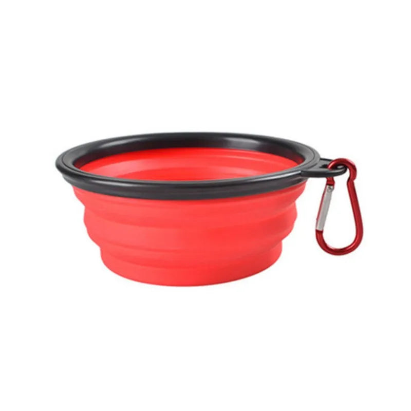 Collapsible Travel Bowl — Portable Silicone Food & Water Bowl for Dogs & Cats