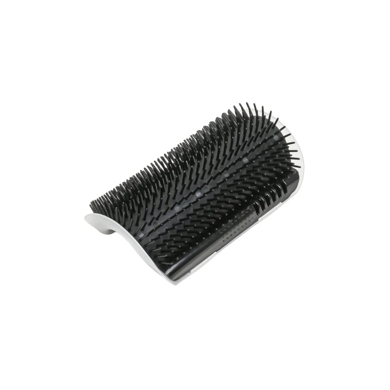 Self-Grooming Cat Scratcher Brush — Wall-Mounted Massage Comb for Shedding