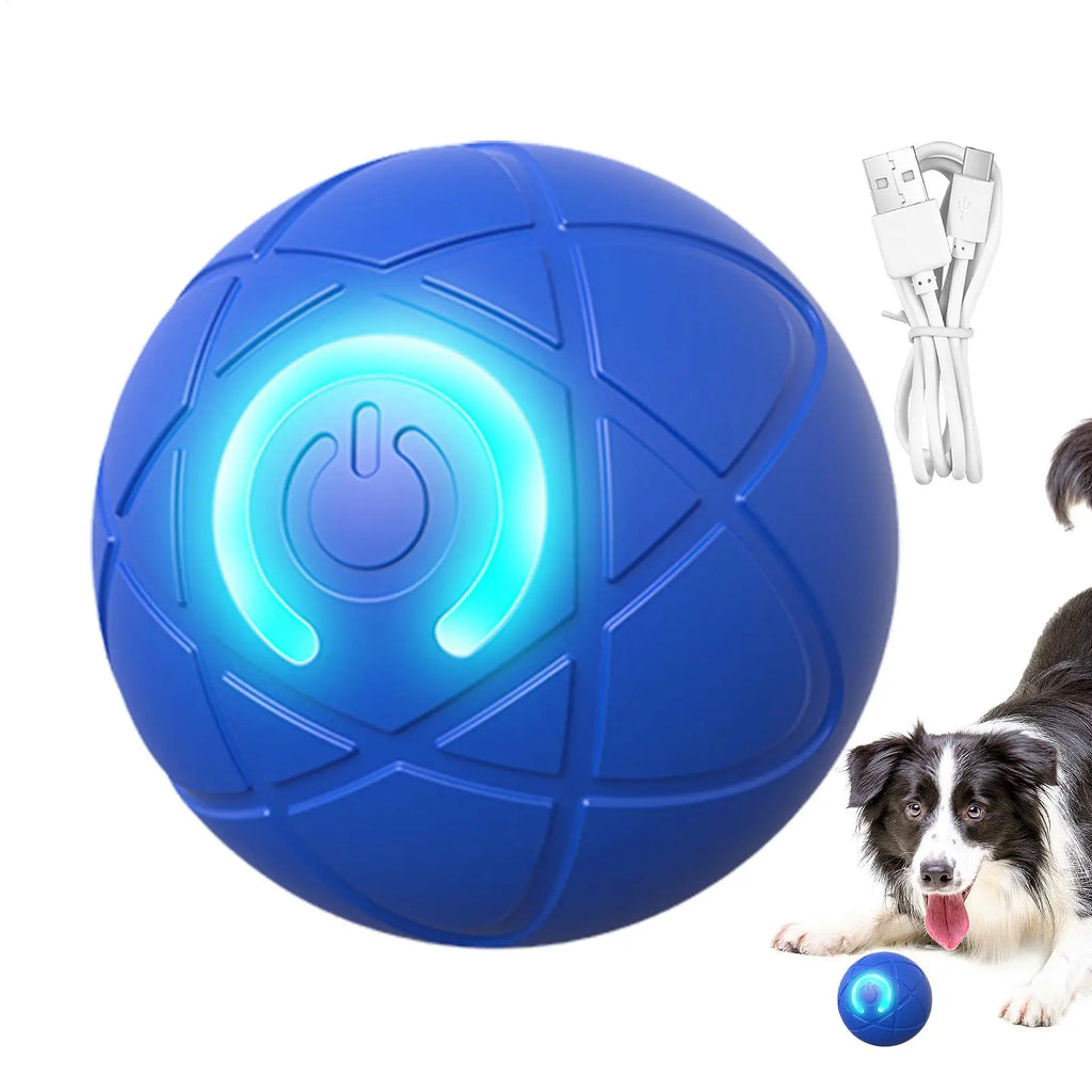Electric Interactive Ball — Gravity Sensor Smart Toy for Cats & Puppies