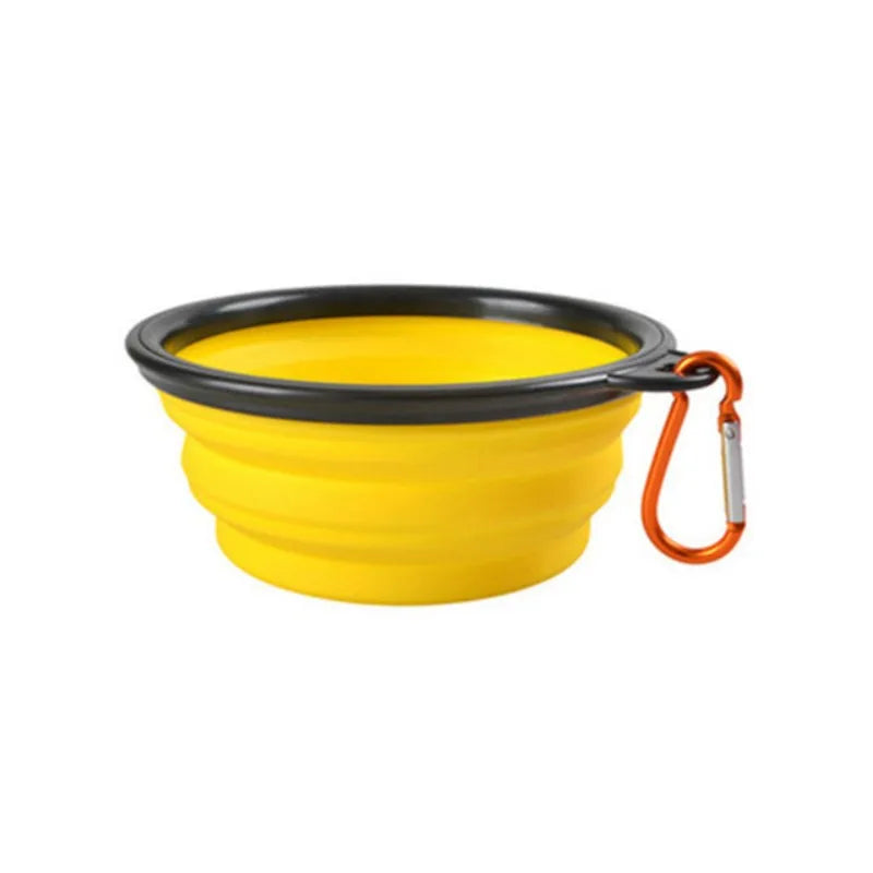 Collapsible Travel Bowl — Portable Silicone Food & Water Bowl for Dogs & Cats