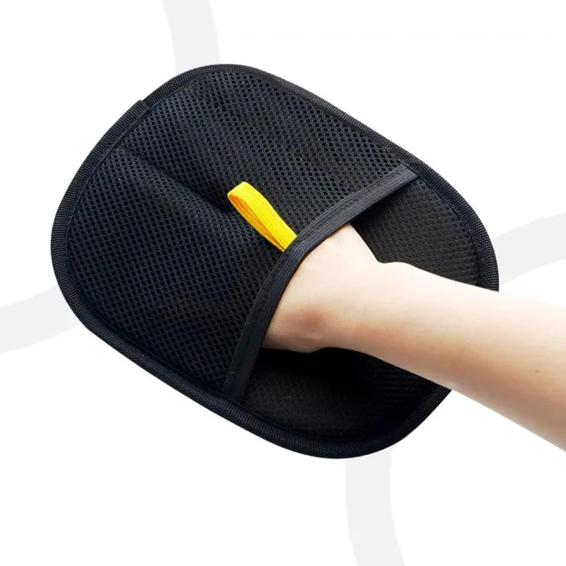 Pet Hair Removal Grooming Glove — Deshedding Glove for Dogs & Cats
