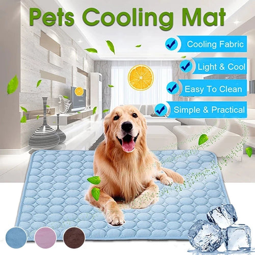 Breathable Cooling Mat — Mesh Summer Pad for Dogs & Cats, S–XXL