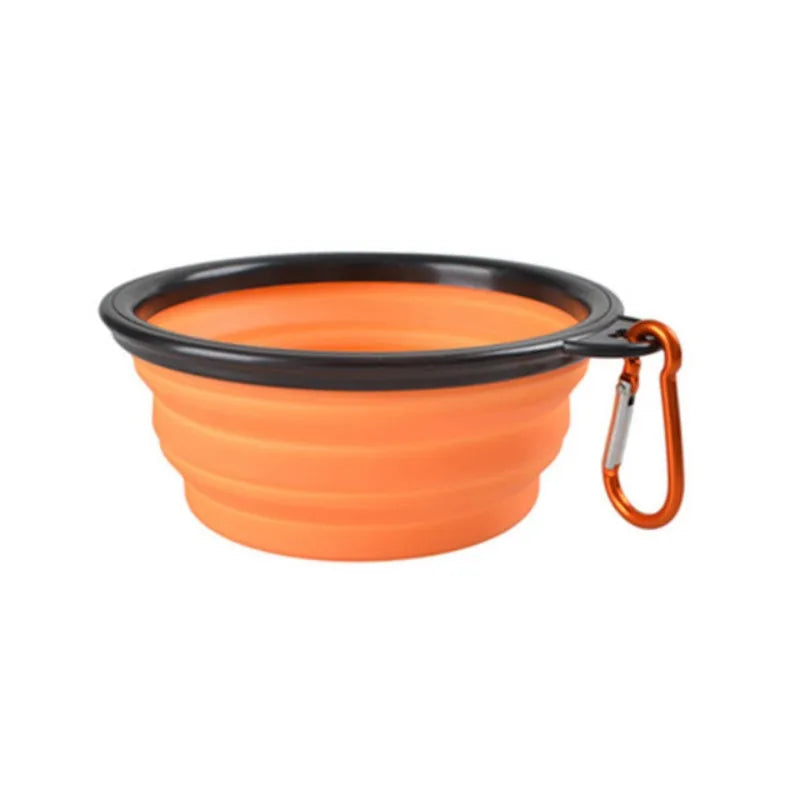 Collapsible Travel Bowl — Portable Silicone Food & Water Bowl for Dogs & Cats