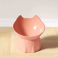 Anti-Tip Raised Cat Bowl — Ear-Protecting Design for Flat-Faced Cats