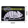 Reptile UV Test Card — UVB Bulb Tester for Terrariums & Basking Lamps