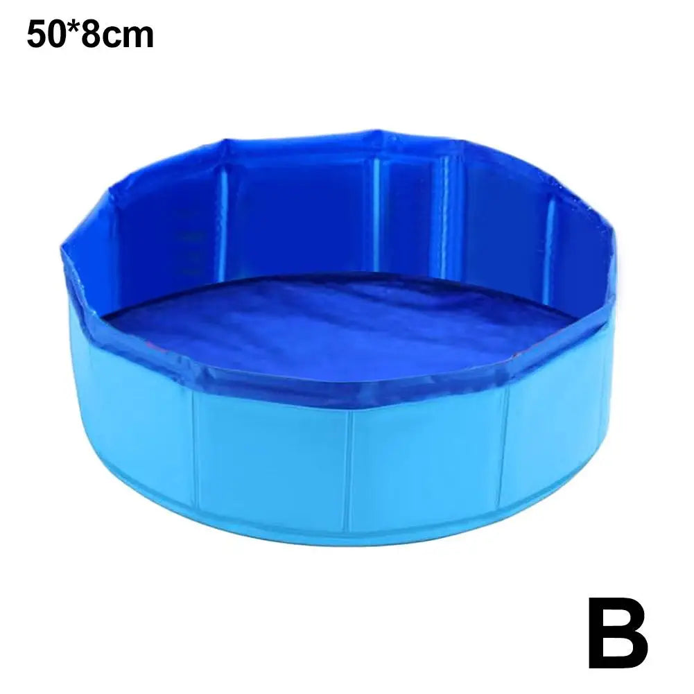 Foldable Pet Splash Pool — Interactive Water Play Toy for Dogs & Cats
