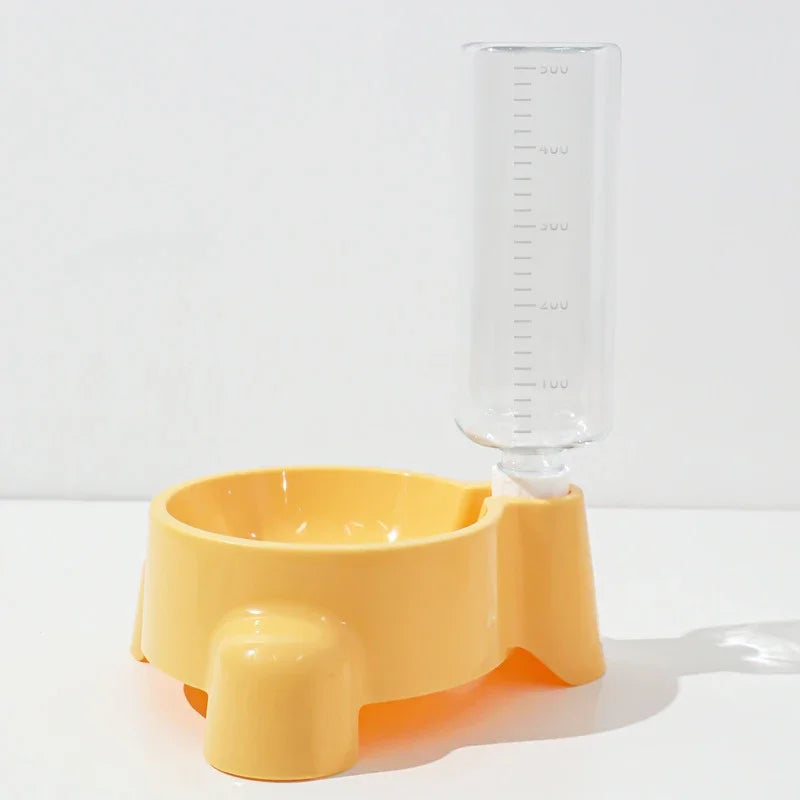 Automatic Pet Water Dispenser — Single Bowl Gravity Waterer for Cats & Dogs