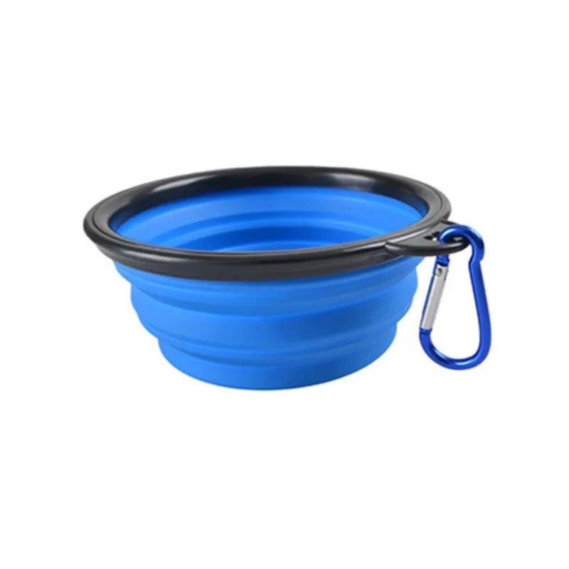 Collapsible Travel Bowl — Portable Silicone Food & Water Bowl for Dogs & Cats