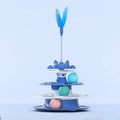 Rotating Cat Turntable Toy — Self-Play Ball Track for Boredom Relief