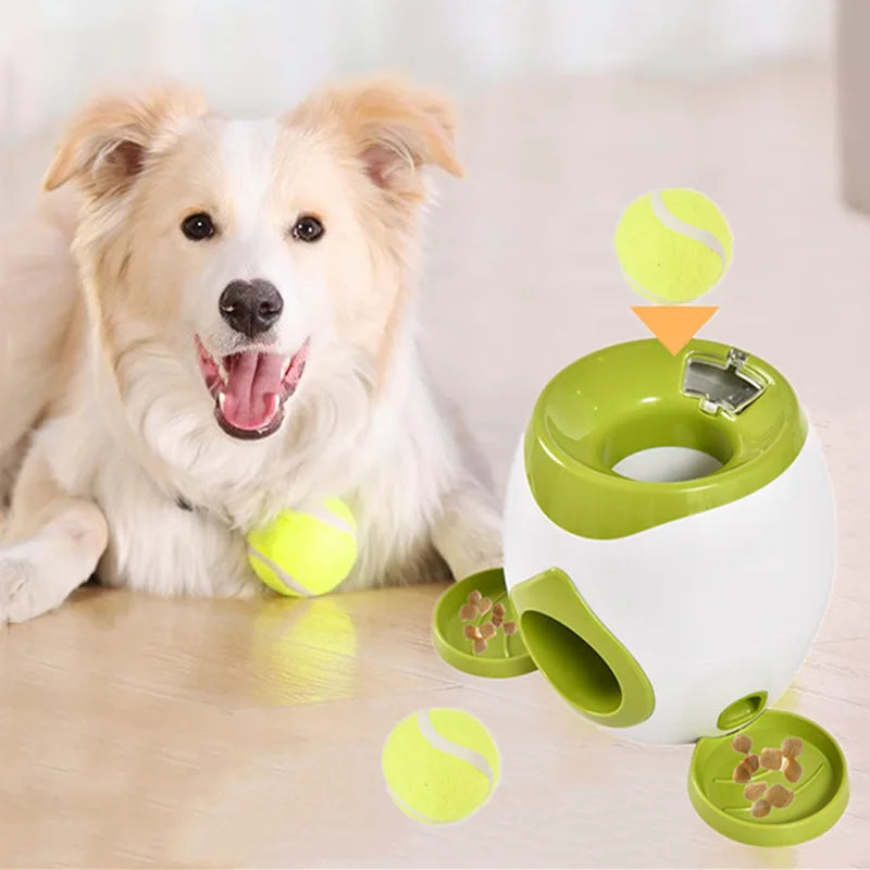 Automatic Dog Ball Launcher — Interactive Fetch Machine for Indoor & Outdoor Play