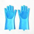 Silicone Bathing Gloves — Multi-Functional Shampoo Scrubber for Dogs & Cats