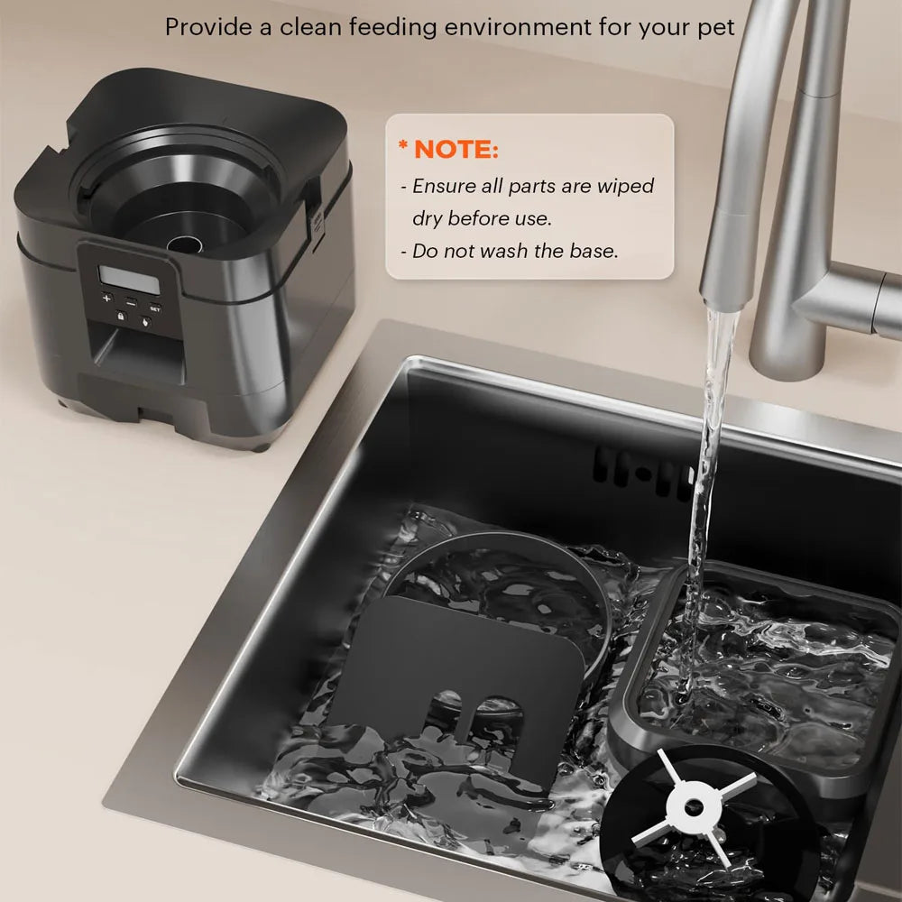 Smart Automatic Pet Feeder — Timed Portion Control for Cats & Dogs