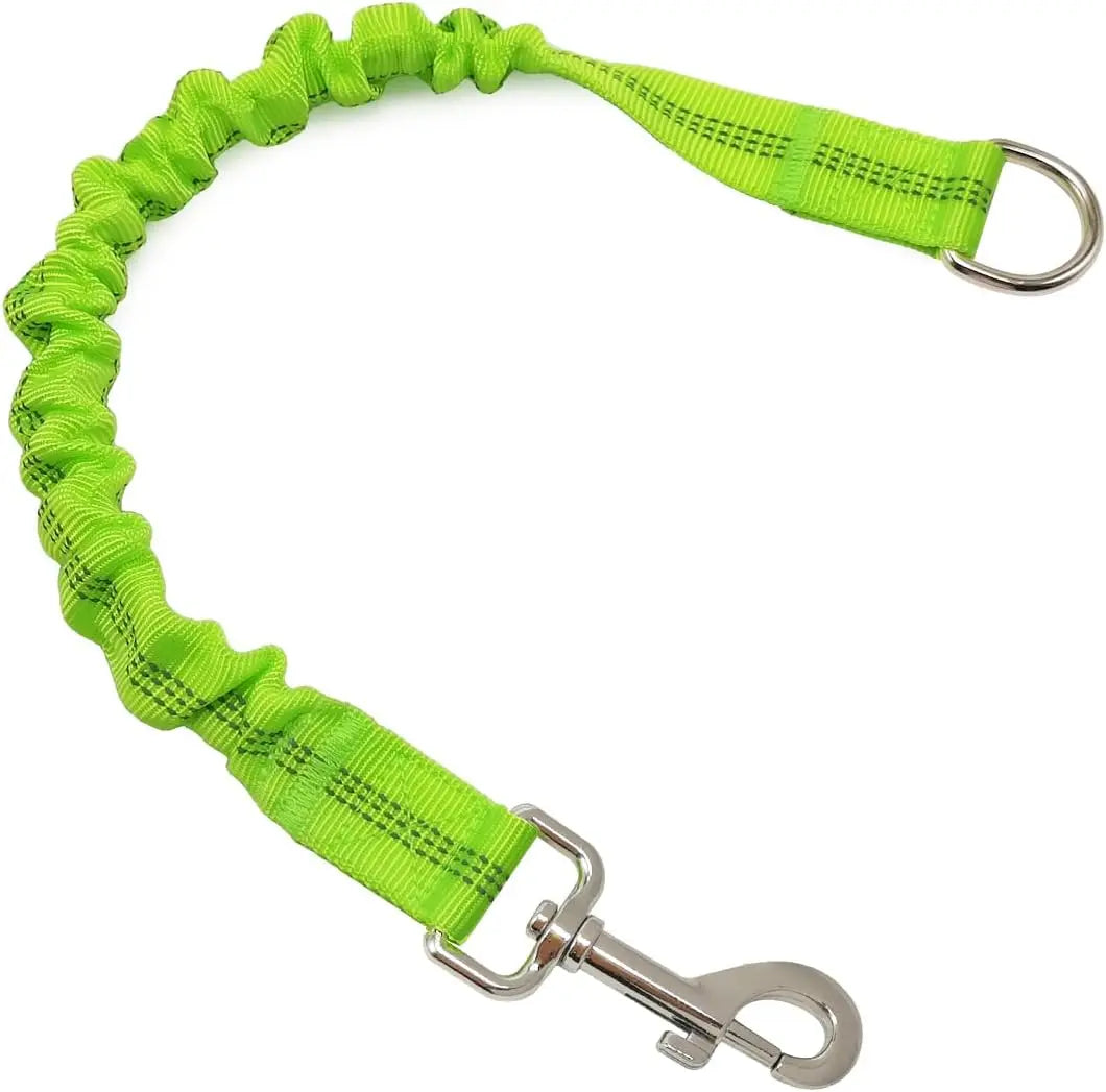 Adjustable Dog Leash Extension — Retractable Extender with Metal Buckle