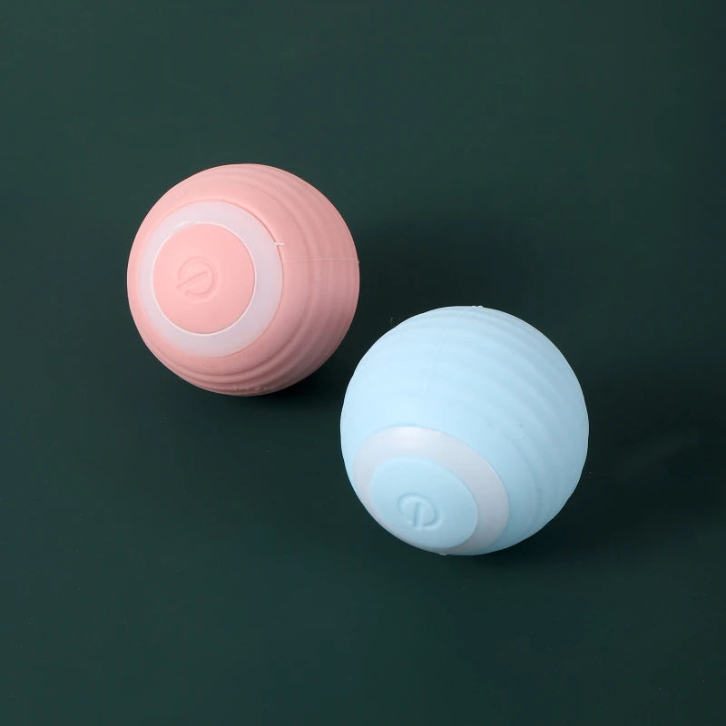 Rechargeable Rolling Cat Ball — Automatic Interactive Play Toy