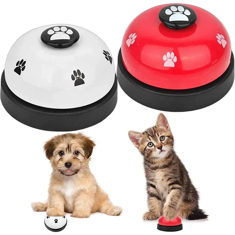 Pet Training Bell — Feeding & Potty Reminder Button for Dogs & Cats