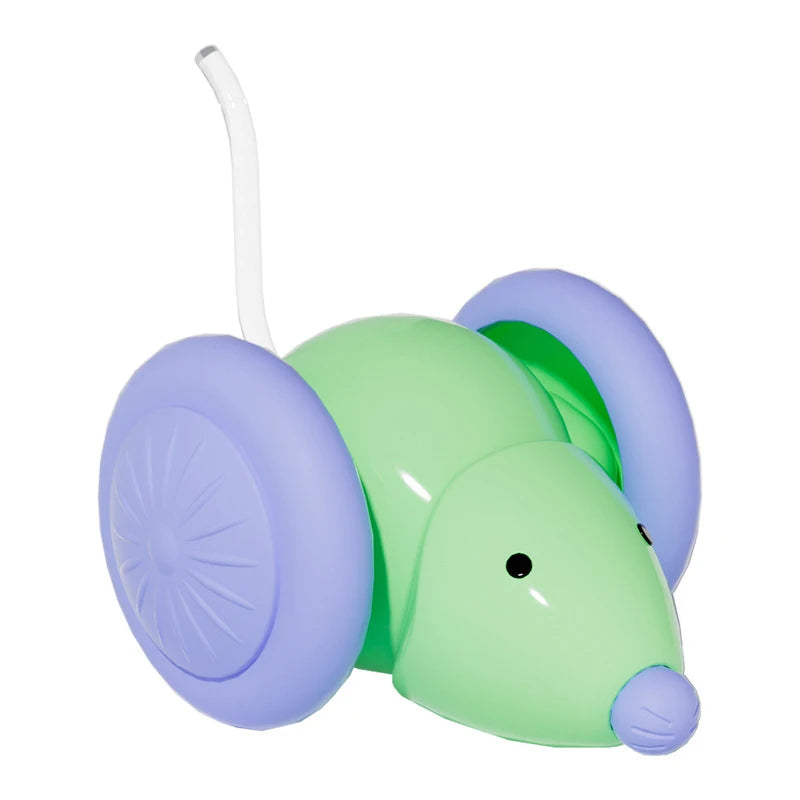 Electric Mouse Car Cat Toy — Rechargeable Automatic Teaser with Obstacle Avoidance