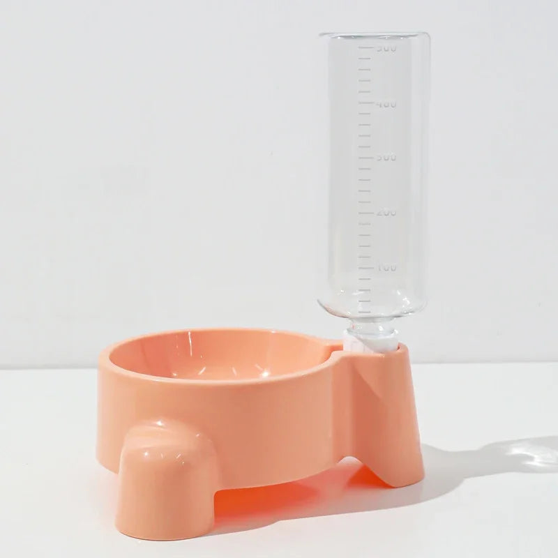 Automatic Pet Water Dispenser — Single Bowl Gravity Waterer for Cats & Dogs