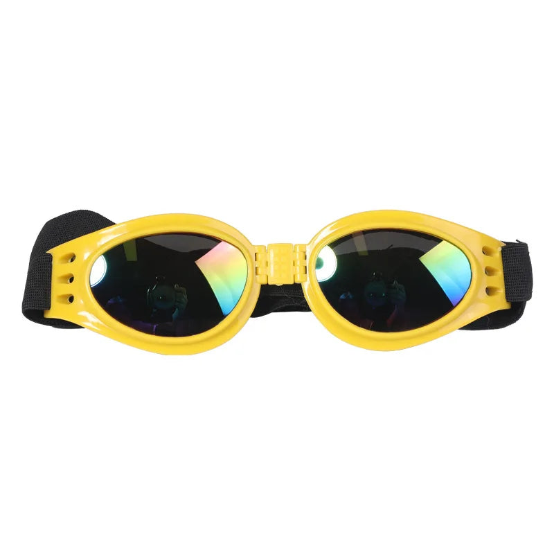 Adjustable Dog Goggles — UV Protection Sunglasses for Outdoor Dogs