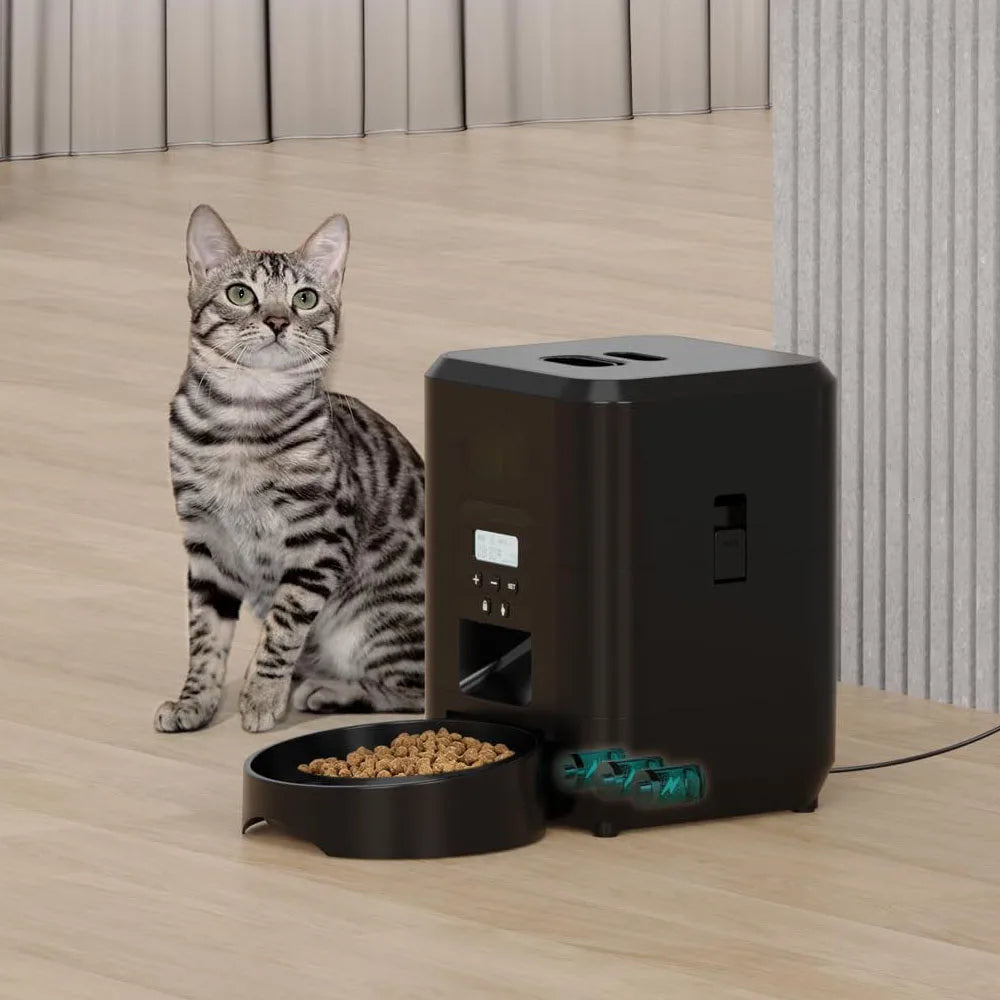 Smart Automatic Pet Feeder — Timed Portion Control for Cats & Dogs