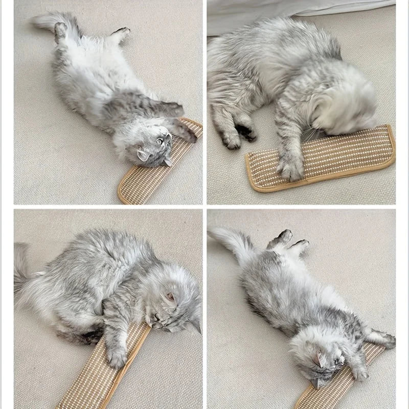 Chew-Resistant Cat Pillow & Scratching Pad — Soft Teething Bed Cover