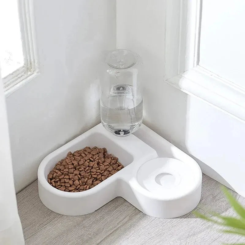 Automatic Pet Bowl — Moisture-Proof Dual-Use Feeding & Water Bowl for Cats & Dogs