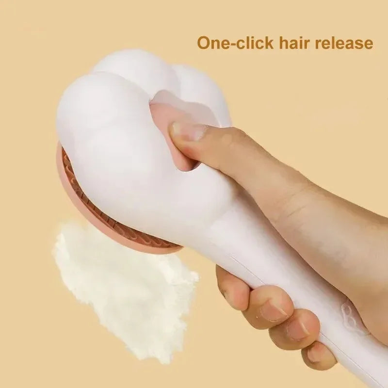 Cat Paw Grooming Brush — Massage Comb for Cats & Dogs