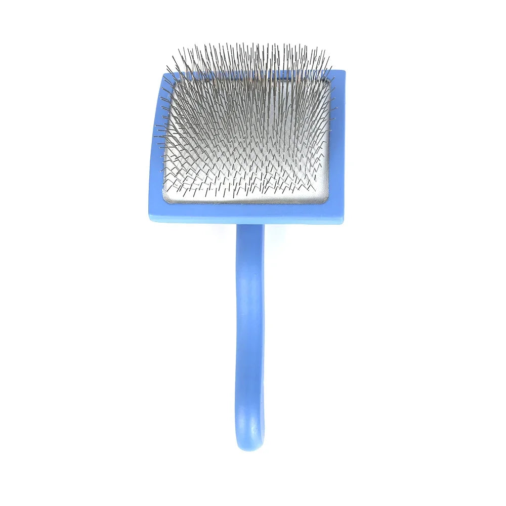 Reusable Pet Hair Remover Brush — Long Handle Lint & Fur Removal Tool