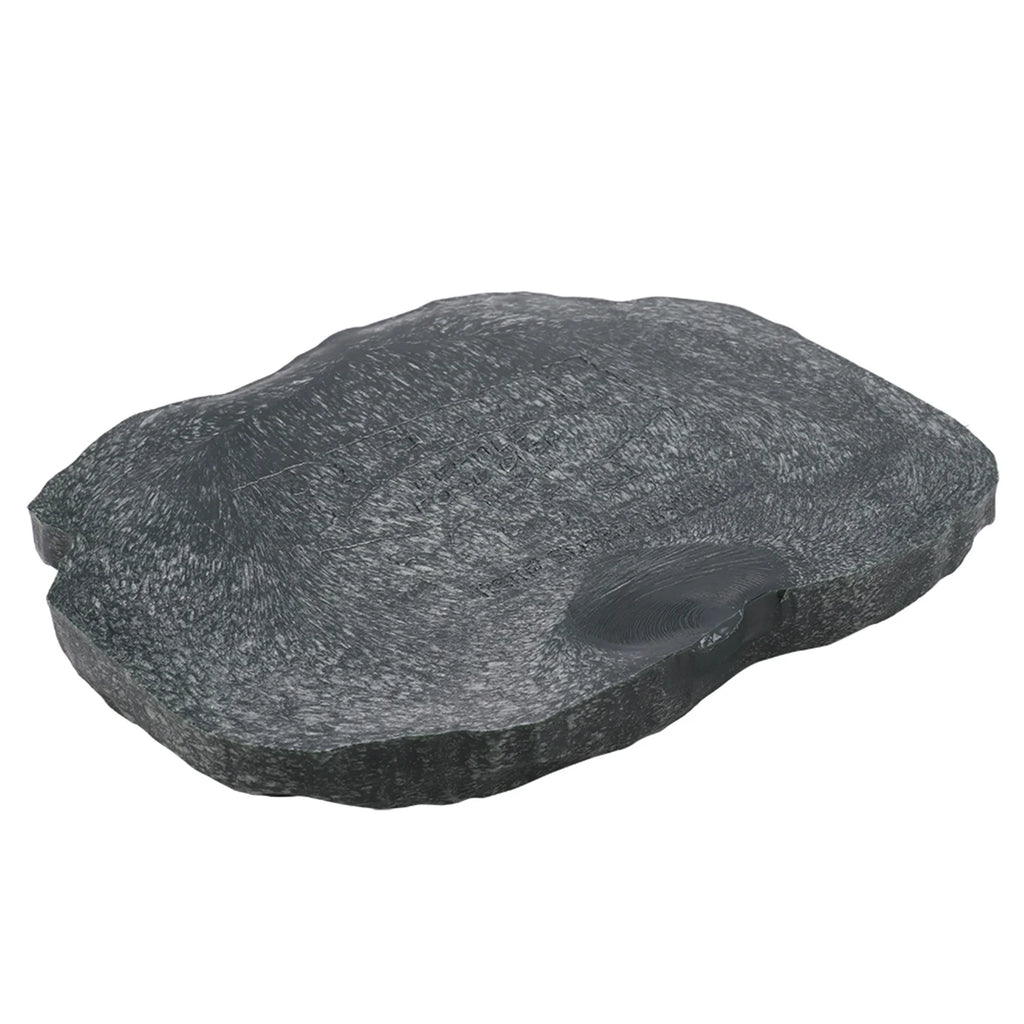 Reptile Rock Feeder Bowl — ABS Resin Food & Water Dish for Tortoises & Lizards