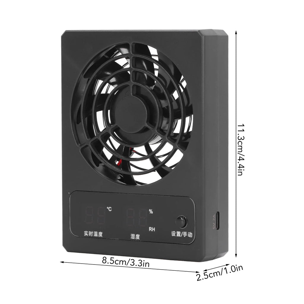 Reptile Terrarium Fan — Quiet Air Circulation for Snake & Amphibian Tanks
