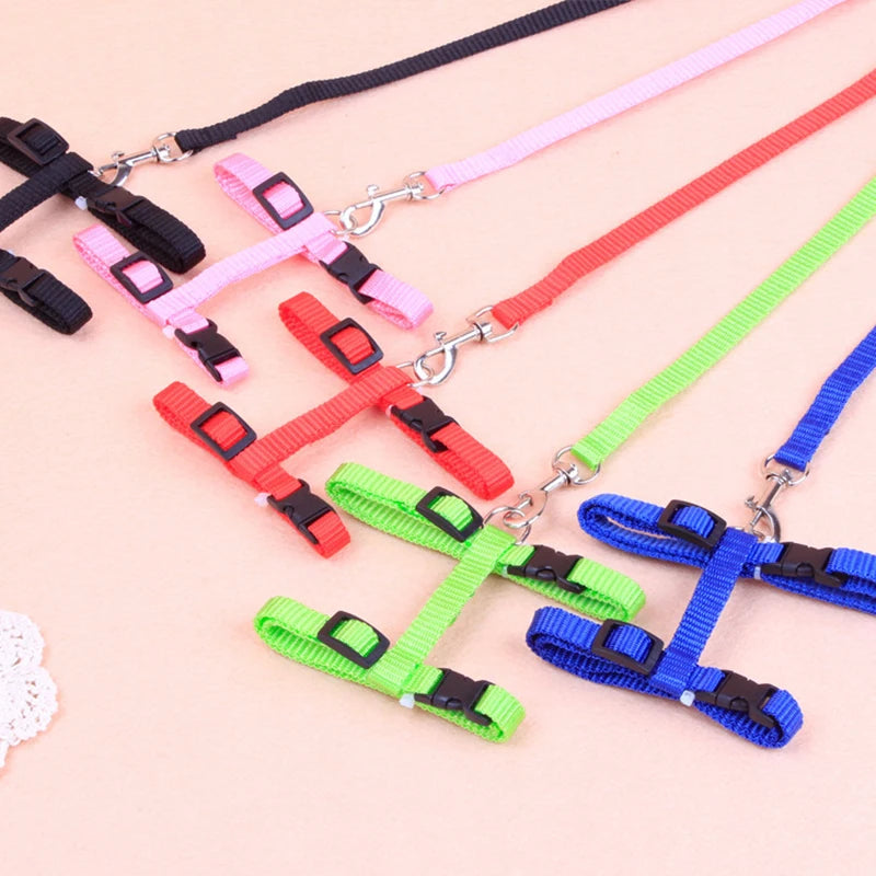 Cat Chest Harness Leash — Lightweight Chain-Style Lead for Cats