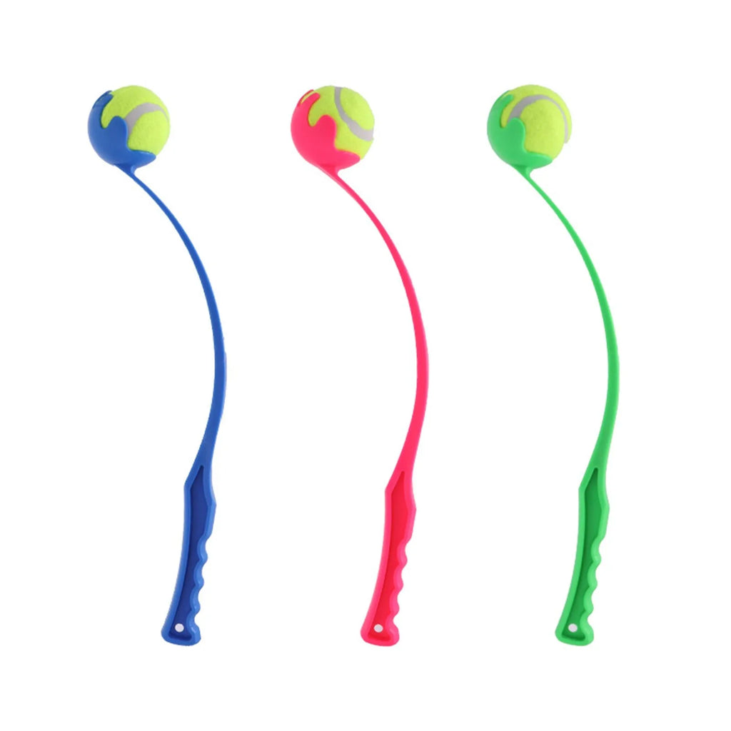 Ball Throwing Stick — Interactive Fetch Toy for Dogs & Cats