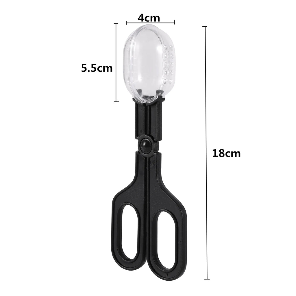 Reptile Feeding Tongs — Plastic Tweezers for Lizards, Frogs & Spiders