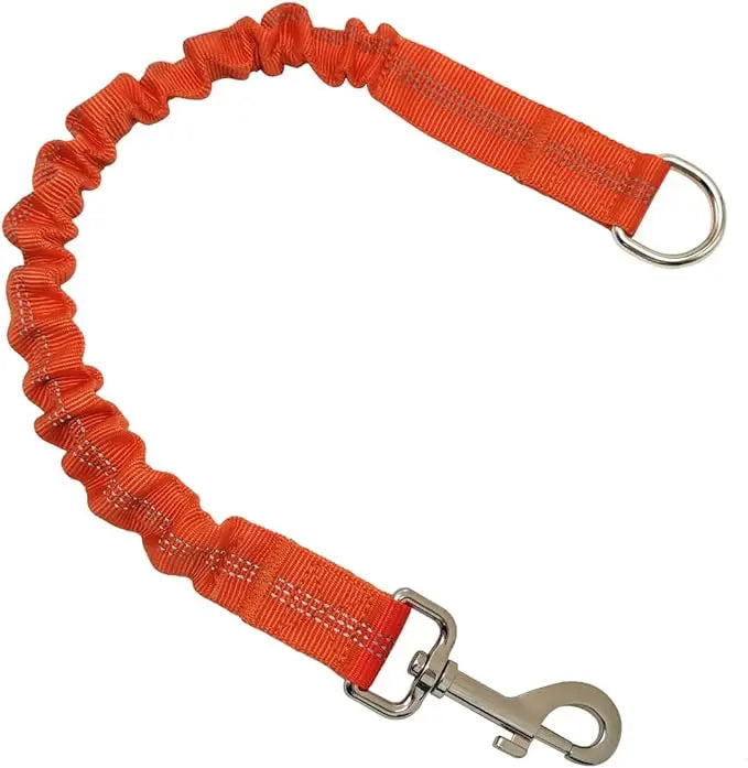 Adjustable Dog Leash Extension — Retractable Extender with Metal Buckle